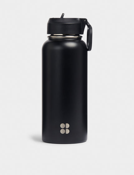 Sweaty Betty Keep It Chill Straw Water Bottle 950ml - Blackimages1- The Sports Edit