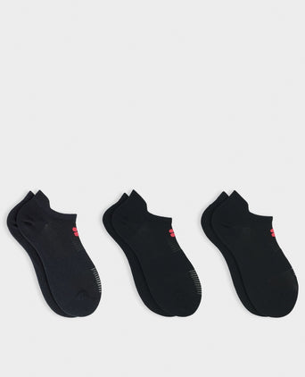 Lightweight Trainer Socks 3 Pack - Black
