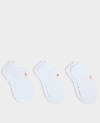 Lightweight Trainer Socks 3 Pack - White