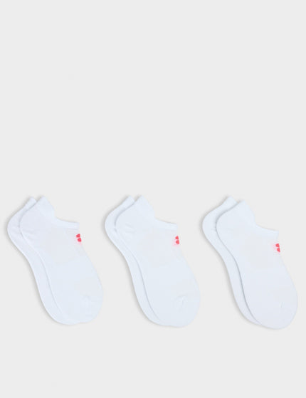 Lightweight Trainer Socks 3 Pack - White