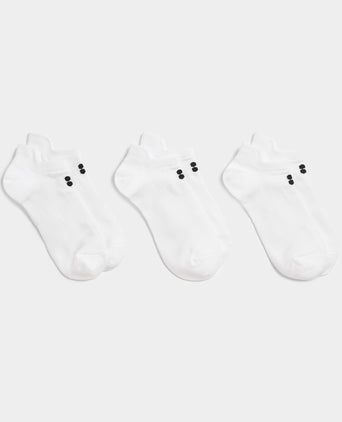 Lightweight Trainer Socks 3 Pack - White