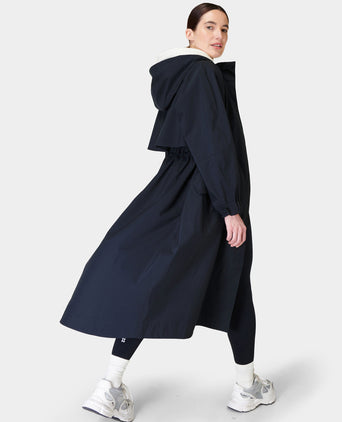Motion Longline Parka - French Navy Blue