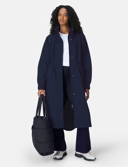 Sweaty Betty Motion Technical Longline Parka - French Navyimages7- The Sports Edit