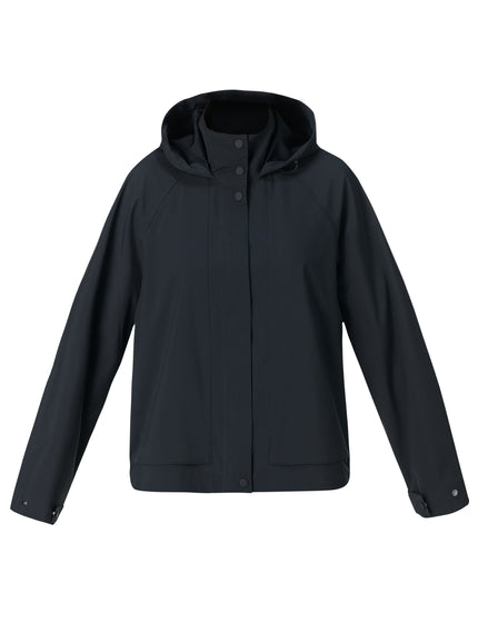 Sweaty Betty Motion Waterproof Cropped Parka - Blackimages8- The Sports Edit