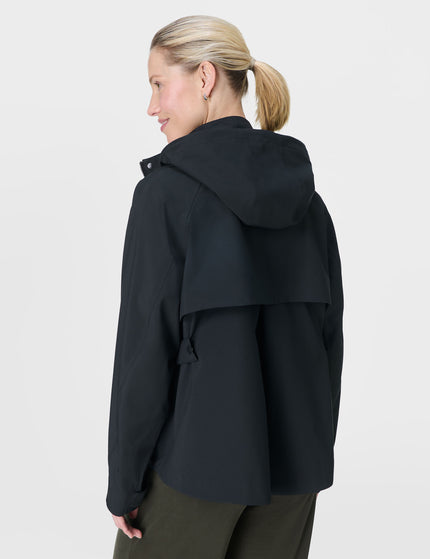 Sweaty Betty Motion Waterproof Cropped Parka - Blackimages3- The Sports Edit