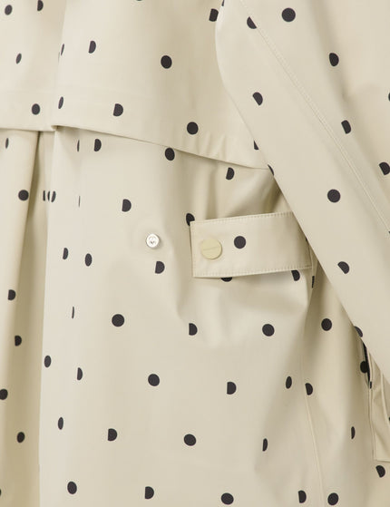 Sweaty Betty Motion Waterproof Cropped Parka - Cream SB Polka Printimages4- The Sports Edit
