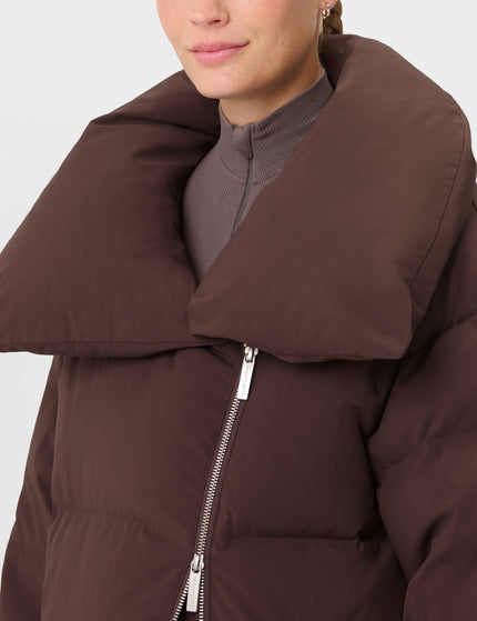 Sweaty Betty Nimbus Cloud Longline Puffer - Sable Brownimages4- The Sports Edit