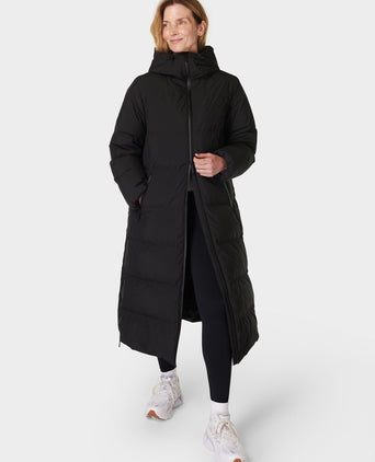 Nimbus Longline Puffer - Black