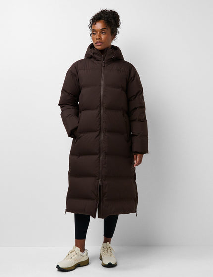 Sweaty Betty Nimbus Longline Waterproof Puffer - Espresso Brownimages1- The Sports Edit