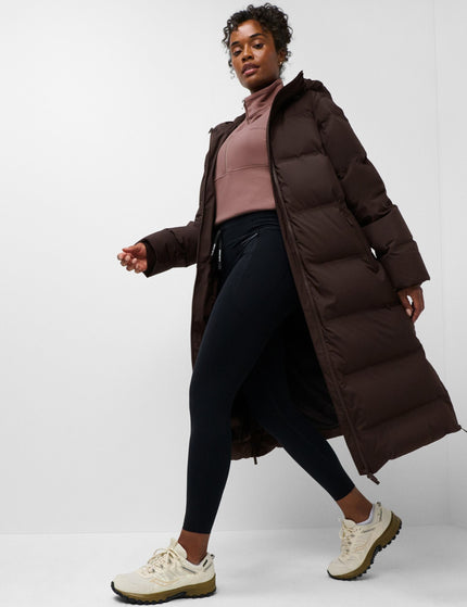 Sweaty Betty Nimbus Longline Waterproof Puffer - Espresso Brownimages4- The Sports Edit