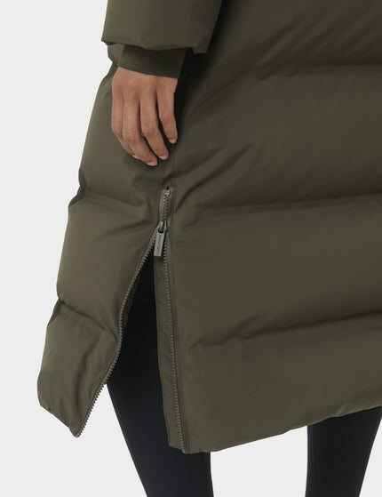 Sweaty Betty Nimbus Longline Waterproof Puffer - Nori Greenimages6- The Sports Edit