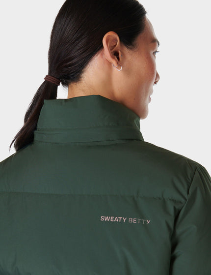 Sweaty Betty Nimbus Mid Puffer - Trek Greenimages6- The Sports Edit