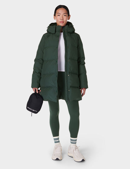 Sweaty Betty Nimbus Mid Puffer - Trek Greenimages7- The Sports Edit