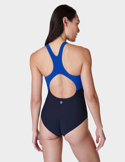 Sweaty Betty Ocean Xtra Life Performance Swimsuit - French Navy Blueimages2- The Sports Edit