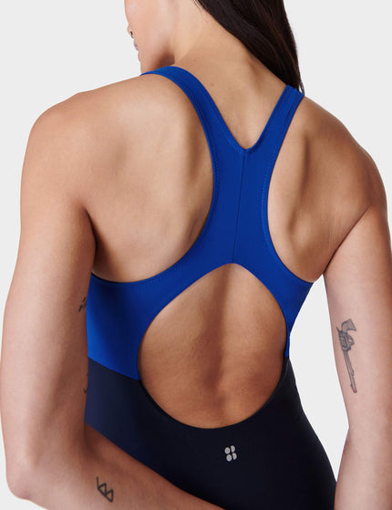 Sweaty Betty Ocean Xtra Life Performance Swimsuit - French Navy Blueimages4- The Sports Edit