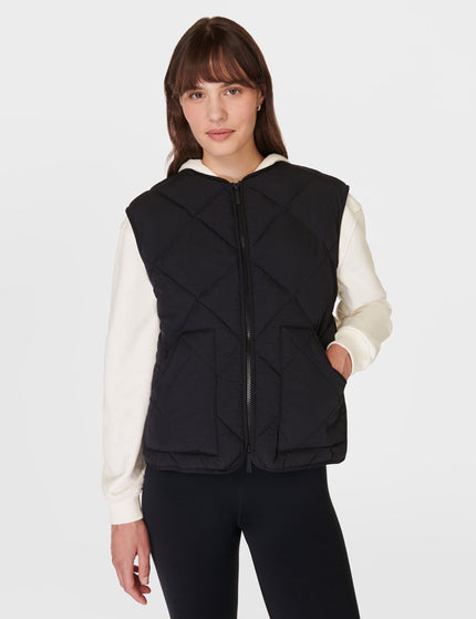 Sweaty Betty On the Move Gilet - Blackimages1- The Sports Edit