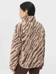 Sweaty Betty | Plush Half Zip Fleece - Buttermilk | The Sports Edit