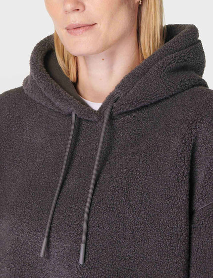 Sweaty Betty Plush Textured Hoody - Urban Greyimages3- The Sports Edit