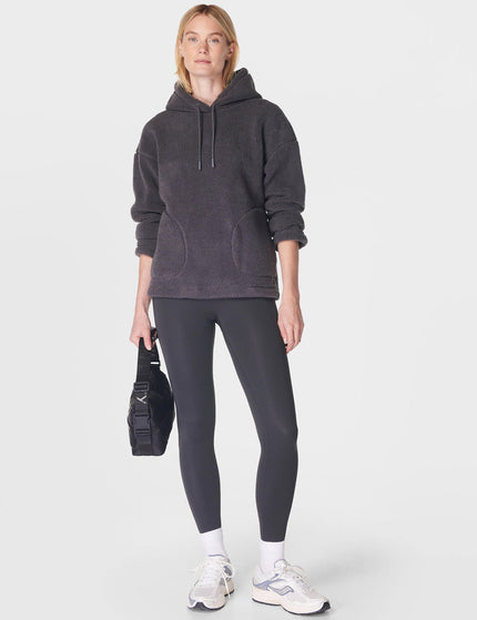 Sweaty Betty Plush Textured Hoody - Urban Greyimages5- The Sports Edit