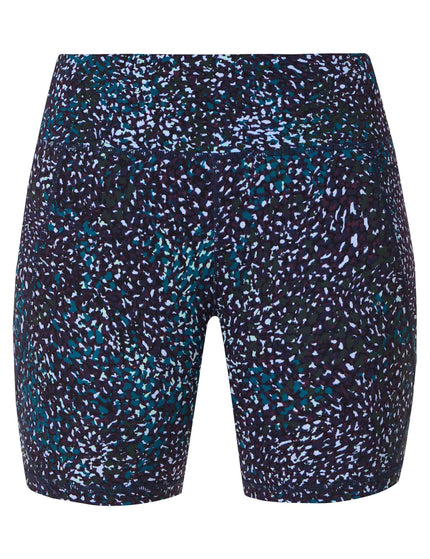 Sweaty Betty Power 6" Cycling Shorts - Blue Aurora Printimages8- The Sports Edit