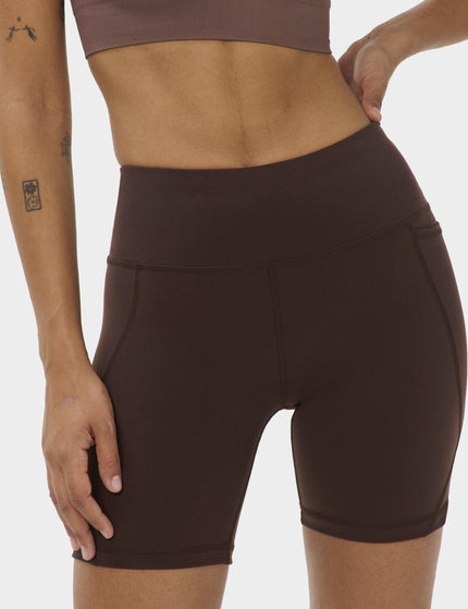 Sweaty Betty Power 6" Cycling Shorts - Espresso Brownimages1- The Sports Edit