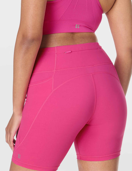 Sweaty Betty Power 6" Cycling Shorts - Fuchsia Pinkimages2- The Sports Edit