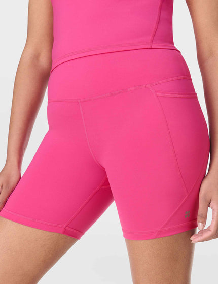 Sweaty Betty Power 6" Cycling Shorts - Fuchsia Pinkimages3- The Sports Edit