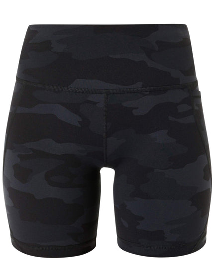 Sweaty Betty Power 6" Cycling Shorts - Ultra Black Camo Printimages8- The Sports Edit