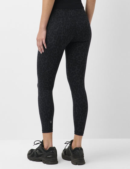 Sweaty Betty Power 7/8 Gym Leggings - Black Ink Leopard Printimages2- The Sports Edit