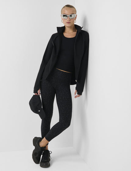 Sweaty Betty Power 7/8 Gym Leggings - Black Ink Leopard Printimages6- The Sports Edit