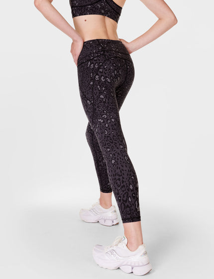 Sweaty Betty Power 7/8 Gym Leggings - Black Luxe Leopard Printimages3- The Sports Edit