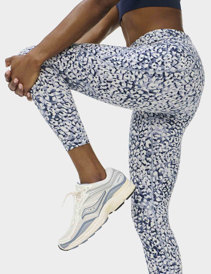 Sweaty Betty Power 7/8 Gym Leggings - Blue Faded Lynx Printimages6- The Sports Edit