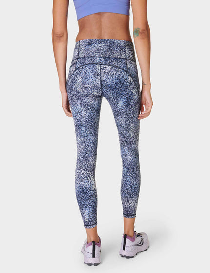 Sweaty Betty Power 7/8 Gym Leggings - Blue Speckle Printimages2- The Sports Edit