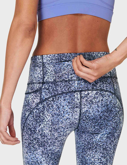 Sweaty Betty Power 7/8 Gym Leggings - Blue Speckle Printimages5- The Sports Edit