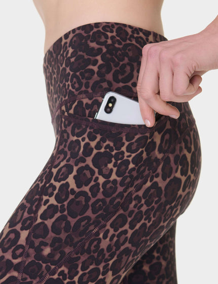 Sweaty Betty Power 7/8 Gym Leggings - Brown Wild Leopard Printimages4- The Sports Edit