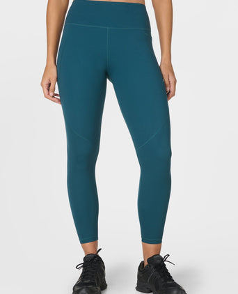 Power 7/8 Gym Leggings - Deep Green
