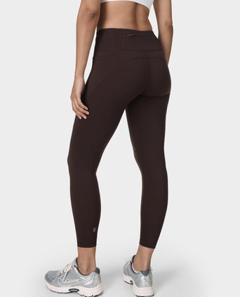 Power 7/8 Gym Leggings - Sable Brown