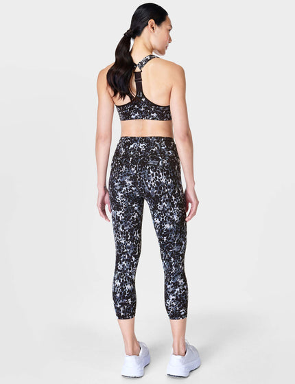 Sweaty Betty Power Cropped Gym Leggings - Grey Dapple Printimages5- The Sports Edit