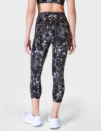 Sweaty Betty Power Cropped Gym Leggings - Grey Dapple Printimages2- The Sports Edit