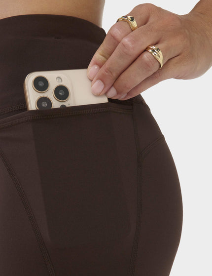 Sweaty Betty Power Gym Flared Leggings - Espresso Brownimages6- The Sports Edit