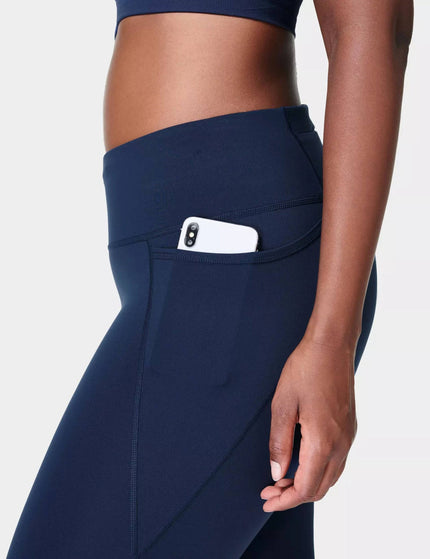 Sweaty Betty Power Gym Leggings - Navy Blueimages4- The Sports Edit