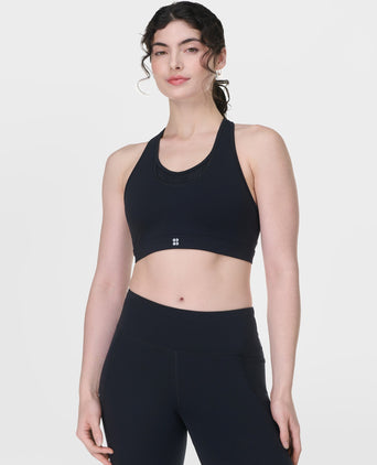 Power High Impact Sports Bra - Black