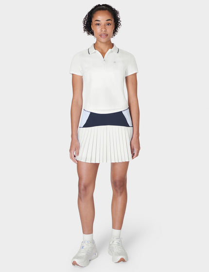 Sweaty Betty Power Match Point Tennis T-Shirt - Whiteimages6- The Sports Edit