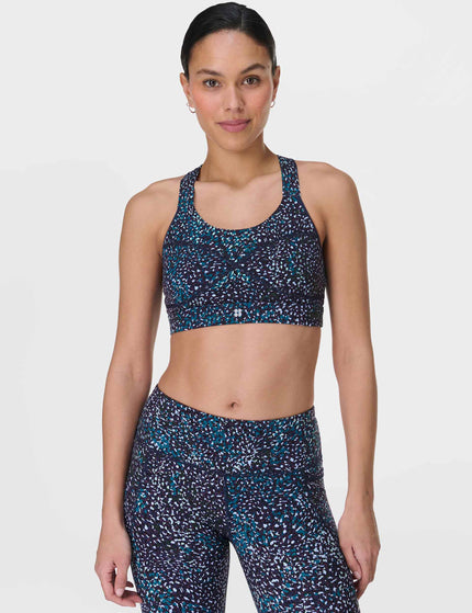 Sweaty Betty Power Medium Support Sports Bra - Blue Aurora Printimages1- The Sports Edit