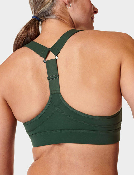 Sweaty Betty Power Medium Support Sports Bra - Trek Greenimages4- The Sports Edit