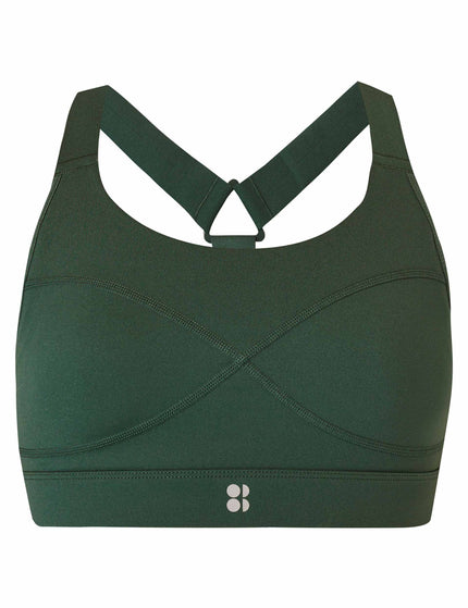 Sweaty Betty Power Medium Support Sports Bra - Trek Greenimages6- The Sports Edit