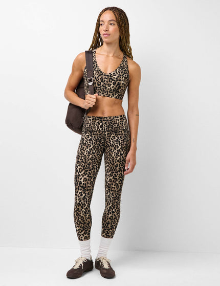 Sweaty Betty Power Pulse Piping Bra - Brown Ink Leopard Printimages5- The Sports Edit