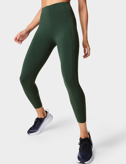 Sweaty Betty Power UltraSculpt High Waisted Gym 7/8 Leggings - Trek Greenimages2- The Sports Edit