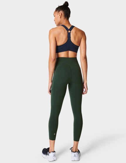 Sweaty Betty Power UltraSculpt High Waisted Gym 7/8 Leggings - Trek Greenimages5- The Sports Edit