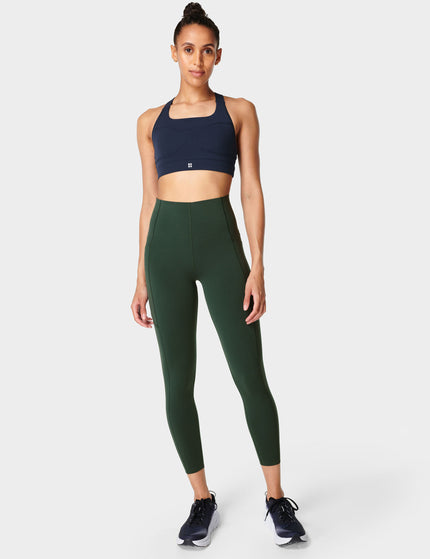 Sweaty Betty Power UltraSculpt High Waisted Gym 7/8 Leggings - Trek Greenimages4- The Sports Edit